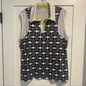 Spammer Golf Sleeveless Collared Shirt, XL NWOT